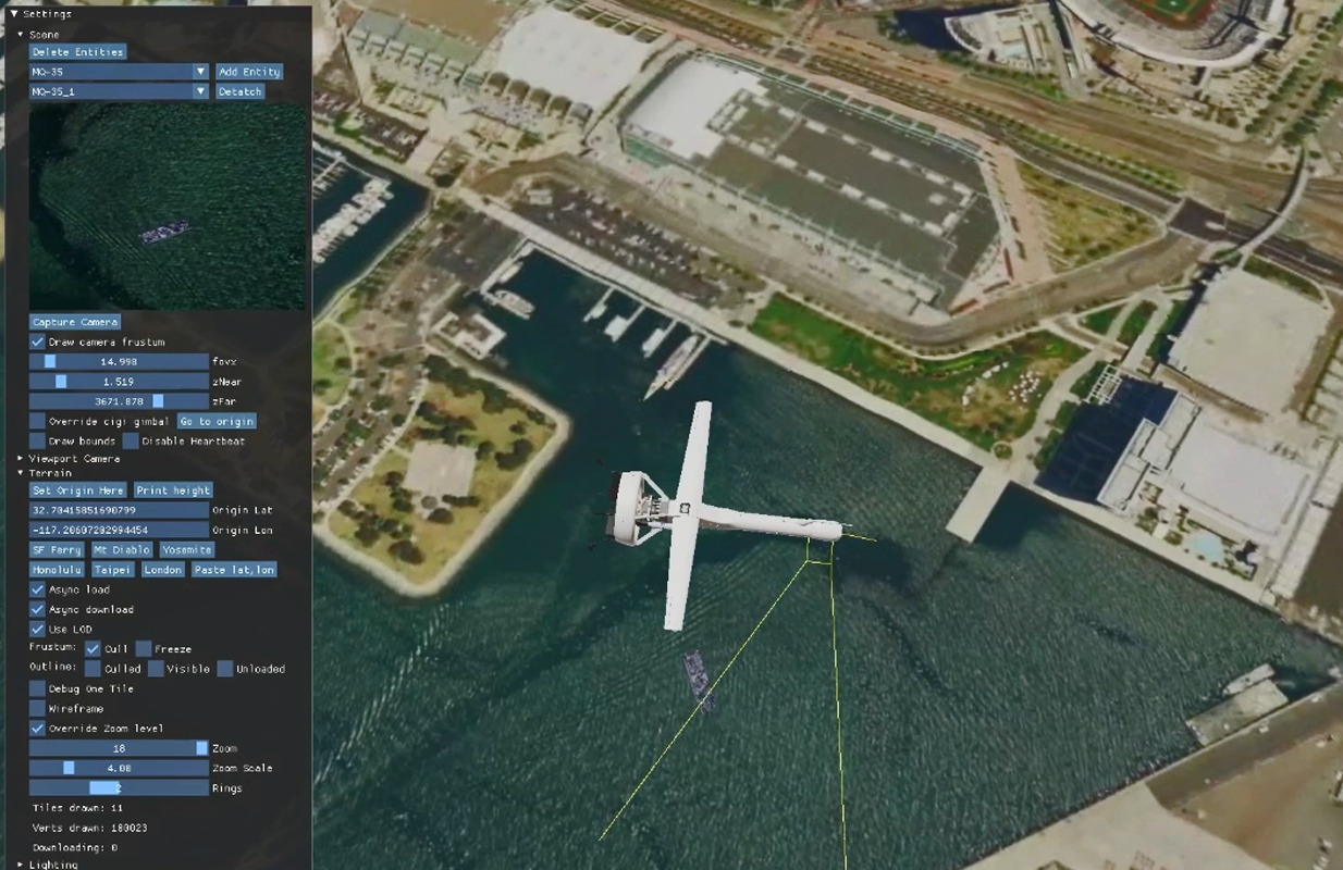 Shield AI V-BAT simulation